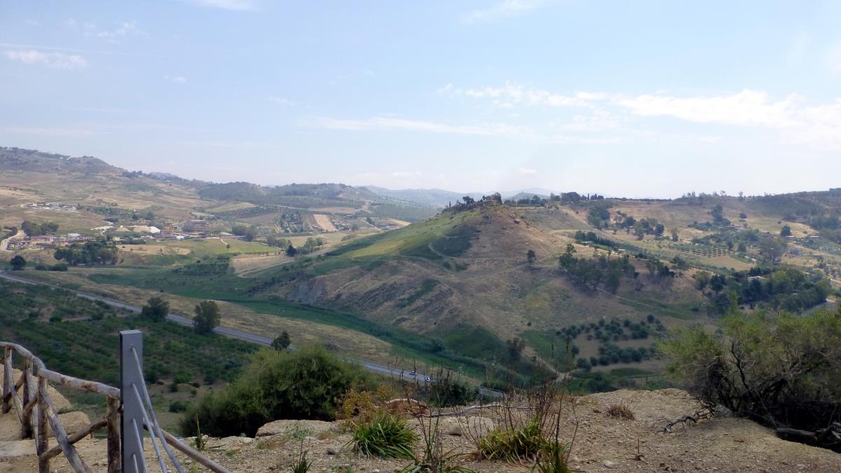 The view from the Tempio di Giunone