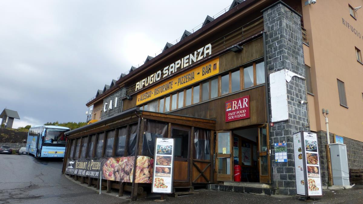One of the ristoranti at Etna South