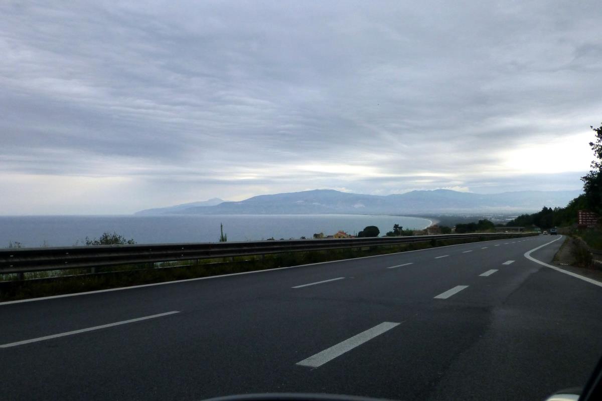 Along the E45 -<wbr> The Autostrada del Mediterraneo. Near the Toe of the Boot